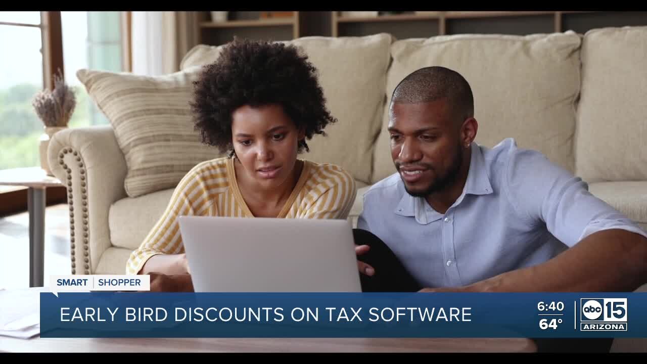 Early bird discounts on tax software available