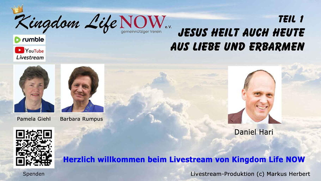 Jesus heilt auch heute aus Liebe und Erbarmen - Teil 1 (Daniel Hari / Mai 2023)