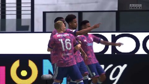 E:259- 23-04-11- 13m- McKennie from Bellagio Assist (145) - GOAL! Juventus Leads AGG 3-0!