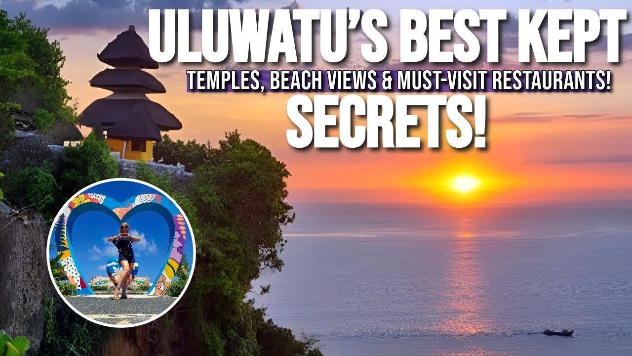 Uluwatu's BEST kept Secrets! | Temples, Beach Views & Must- Visit Restaurants! | Indonesia! 🌴✨