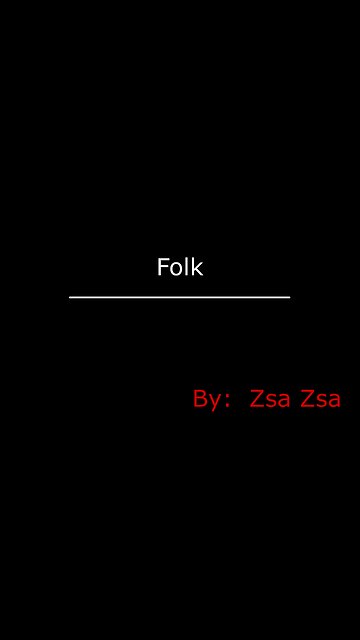 Zsa Zsa plays the guitar and sings a Folk song London Bridge is Falling Down.