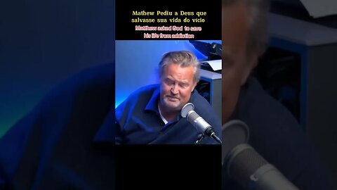 Vídeo dublado via Inteligência artificial 🎙️🖤 Matthew fala sobre Deus o salvar da dependência ❤️🖤