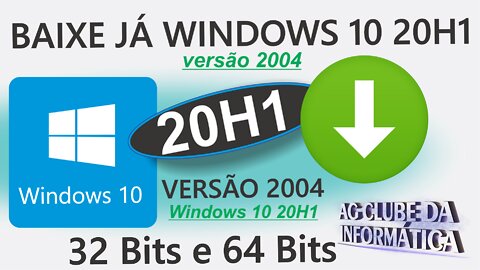 Como BAIXAR Windows 10, 32Bits e 64Bits