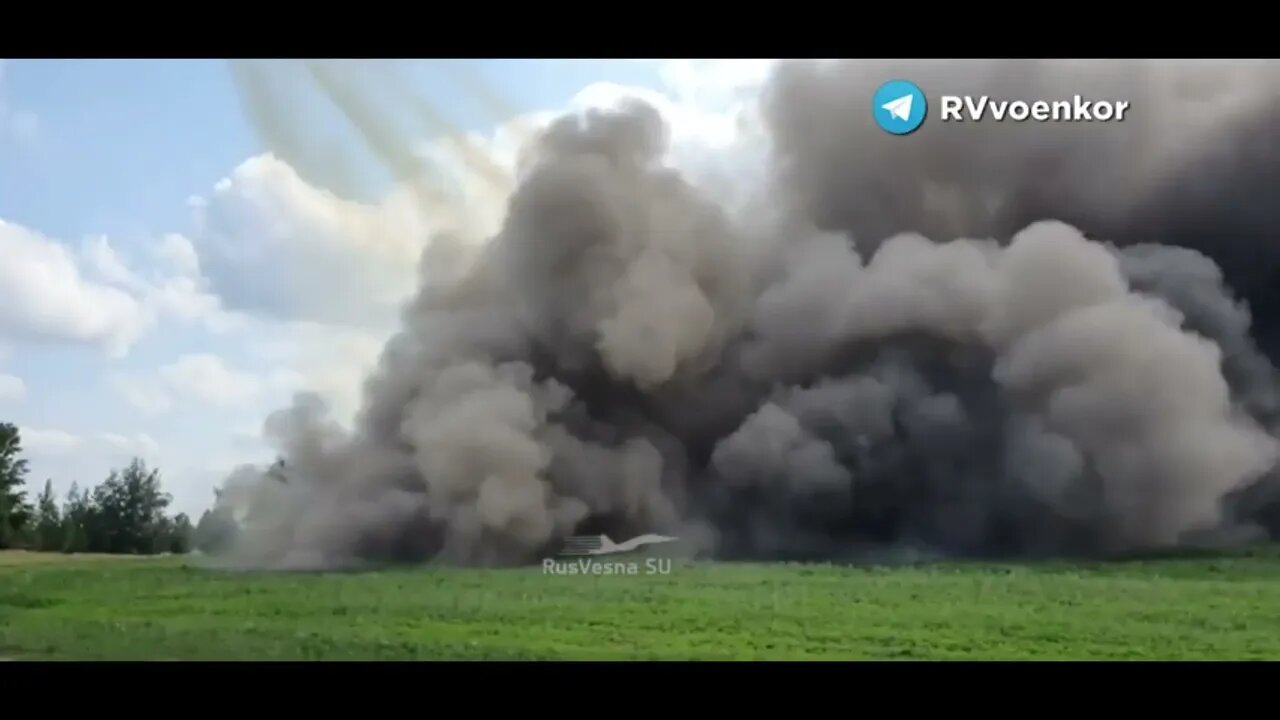 "Tornado" destroys the Ukrainian artillery. Russian artillery makes a difference for 200 UA soldiers