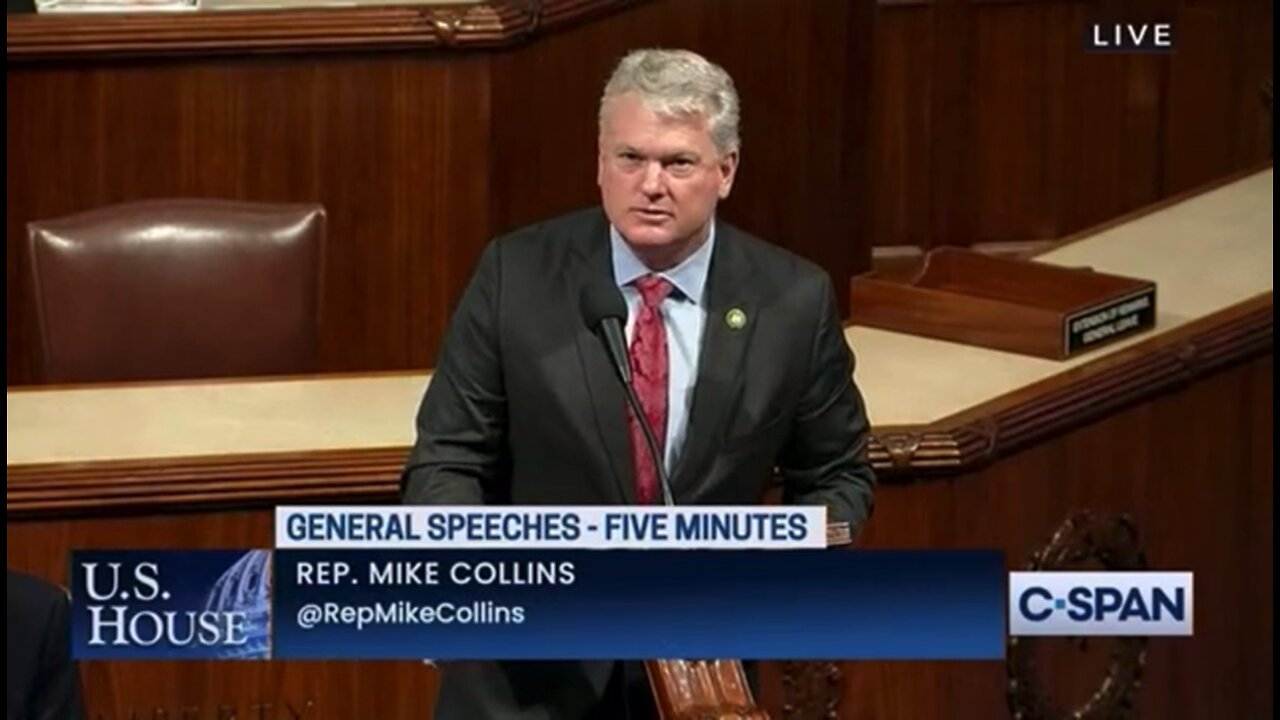 Rep. Mike Collins Floor Speech on H.R. 1, the Lower Energy Costs Act