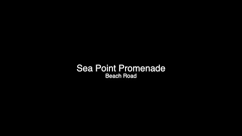 SOUTH AFRICA - Cape Town- Sea Point Promenade during lockdown (Video) (4Uh)