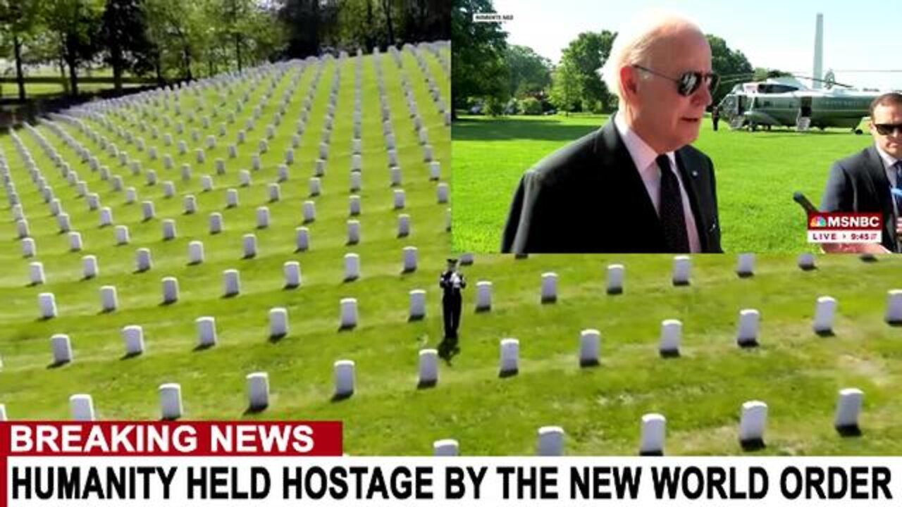 BIDEN PROMISES TO ABOLISH THE CONSTITUTION ON MEMORIAL DAY...