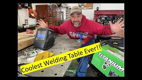 Coolest Welding Table Ever - Retractable