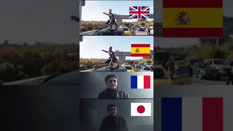 Dr. Octavius Homem-Aranha em várias línguas. #short