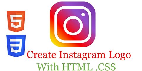 Instagram Logo design using HTML and CSS#html#css#instagramlogodesign