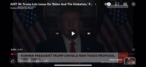 Trump news, released last night, February 26th