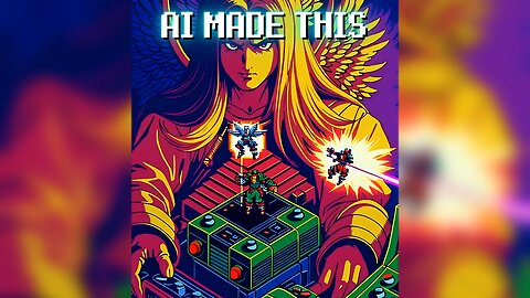(Retro 8-Bit Video Game Music) (AI Music Video) With Just a Whisper - Fight the Good Fight