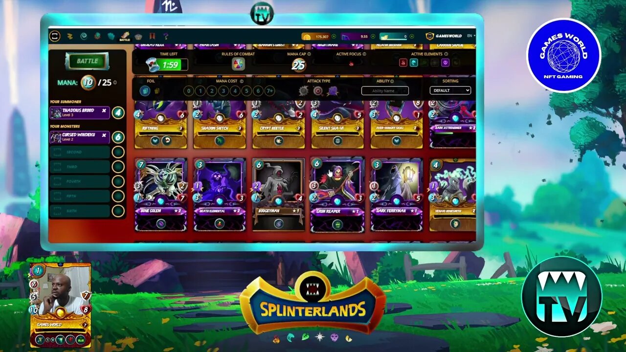 Splinterlands Tv | Games World | 07/09/2022