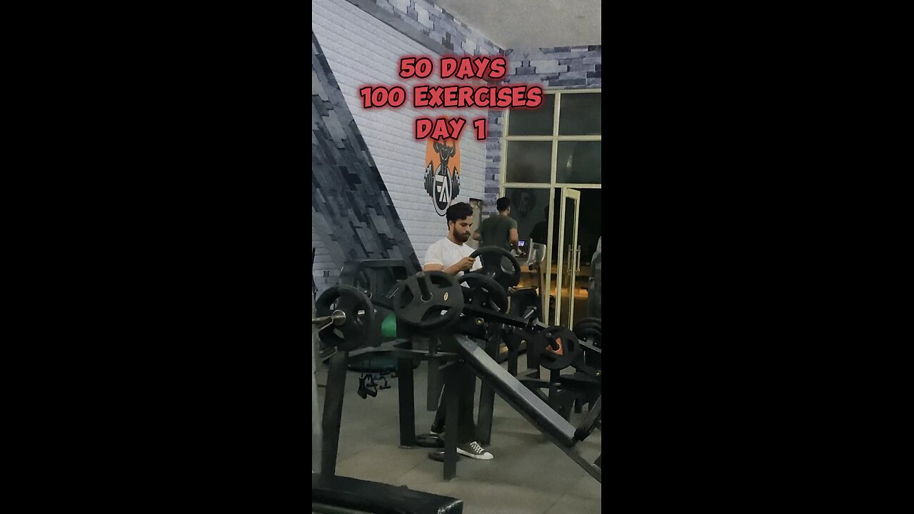 Day 01/50✅ #fitness #gymmotivation #gym #day1 #gymrat #gymaddict #jaishreeram #50dayschallenge