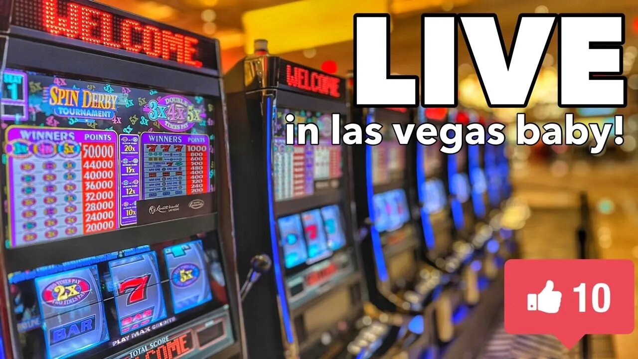 Vegas LIVESTREAM - It’s So Busy but they might kick me outta here 🇺🇸 1080p 60fps Stream