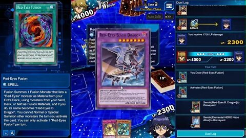 YuGiOh Duel Links - Mokuba defeat Joey