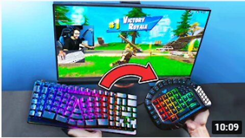 Every Death my KEYBOARD gets WORSE in Fortnite