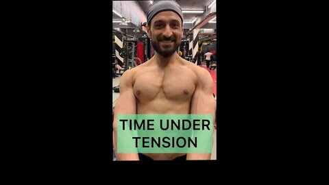 TIME UNDER TENSION #shorts