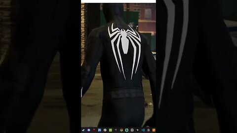 Marvel's Spider-Man 2 Black Suit Mod (Spider-Man PC MODS) #shorts