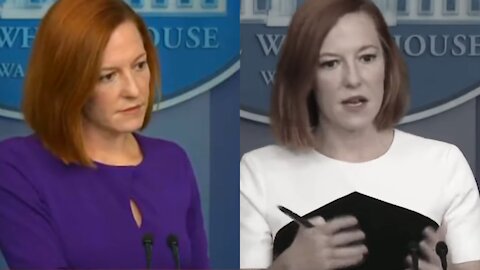 Psaki Pressed On Previous Comments About At-Home COVID-19 Testing