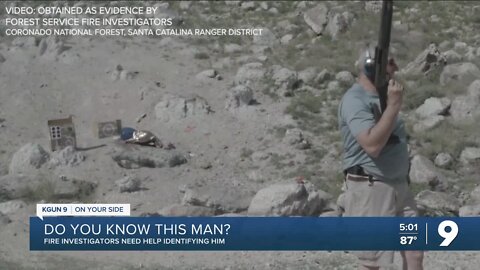 Forest Service Fire Investigators looking for suspect connected to the Molino fire