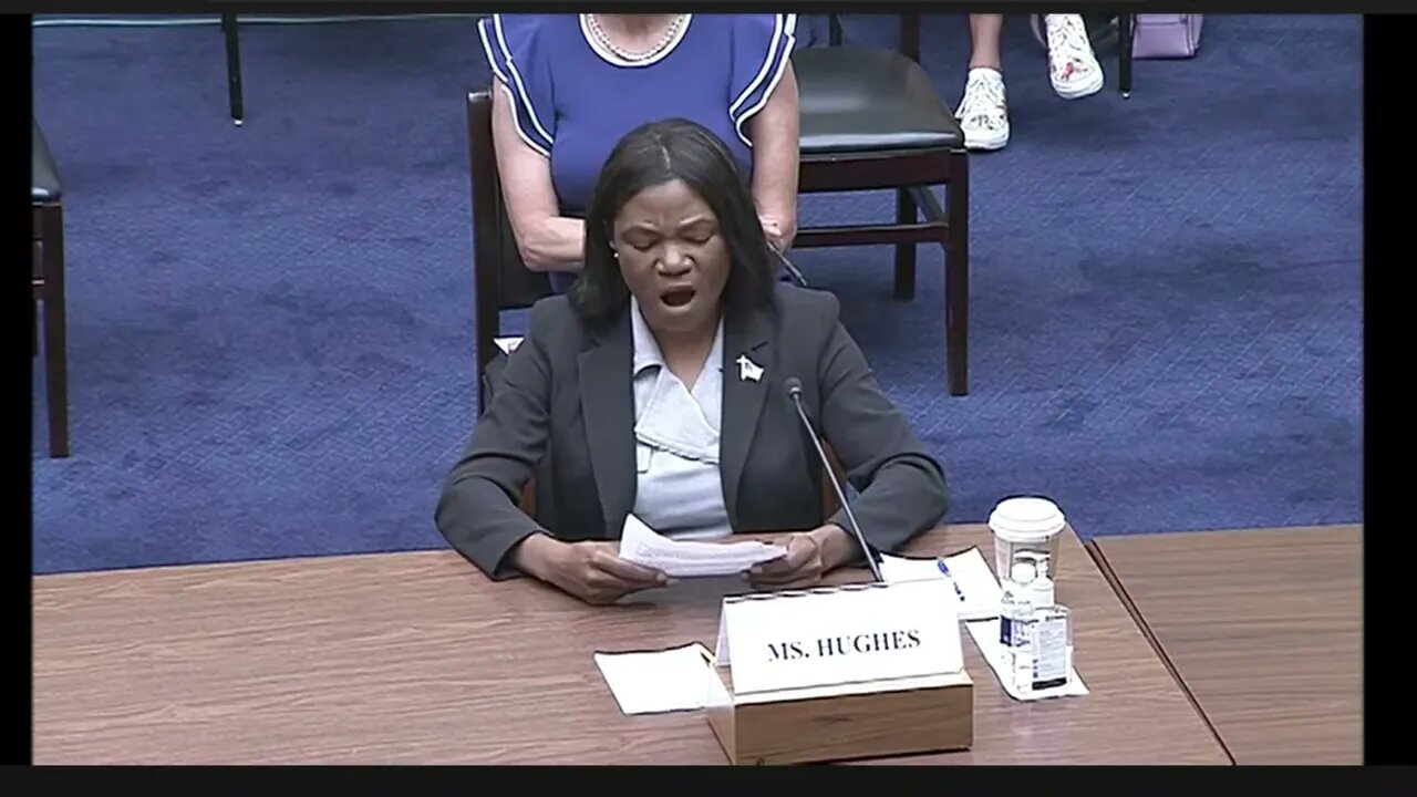 Ms. Hughes calls out calls for gun control