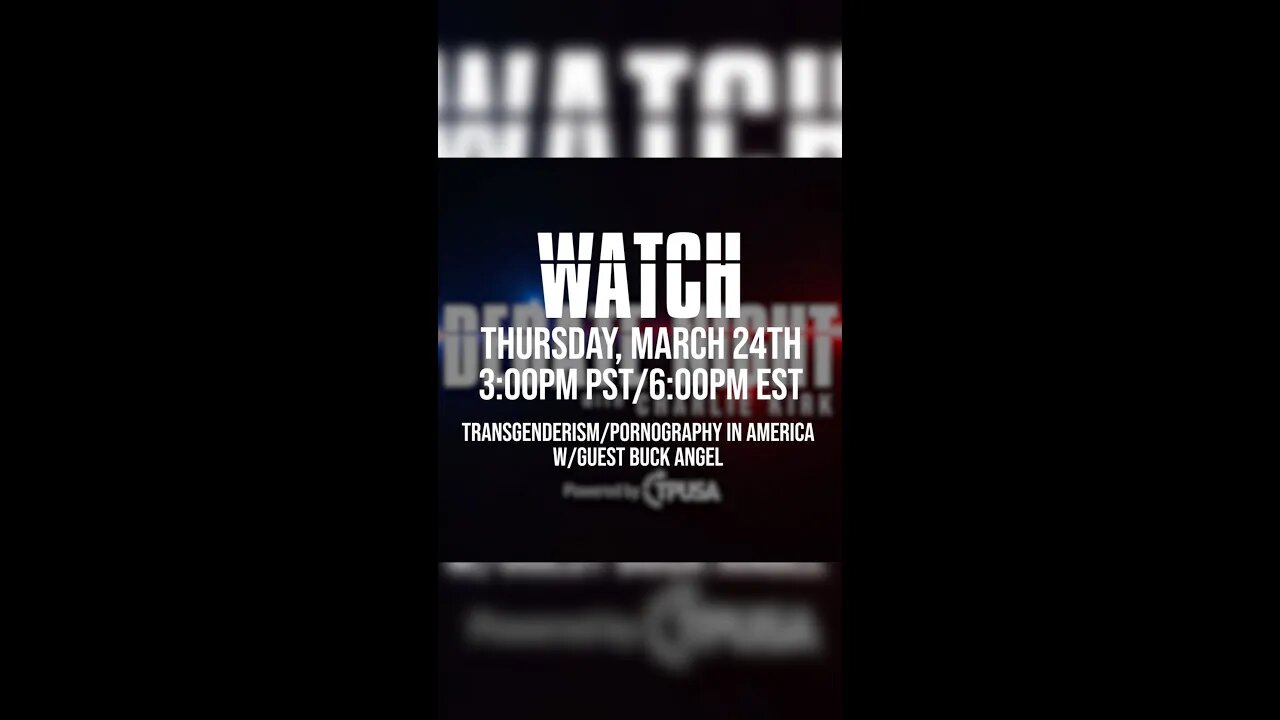Debate Night: Porn Culture and the Trans Agenda in America