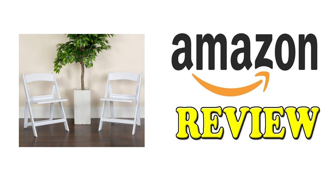 HERCULES Capacity White Folding Slatted Review