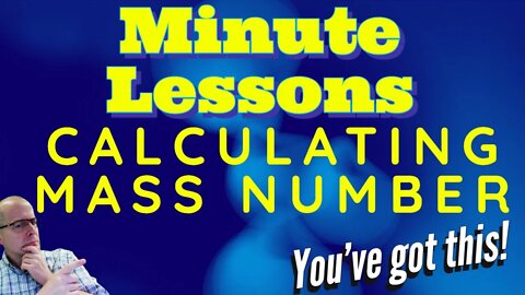 calculating mass number