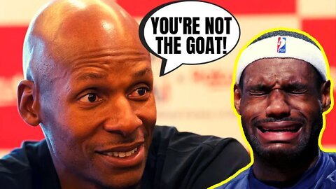Ray Allen CRUSHES LeBron James In GOAT Debate, Says LeBron Isn't Better Than Michael Jordan