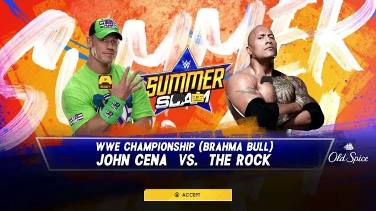 WWE John Cena vs The Rock Extreme rules || wwe 2k22 gameplay.
