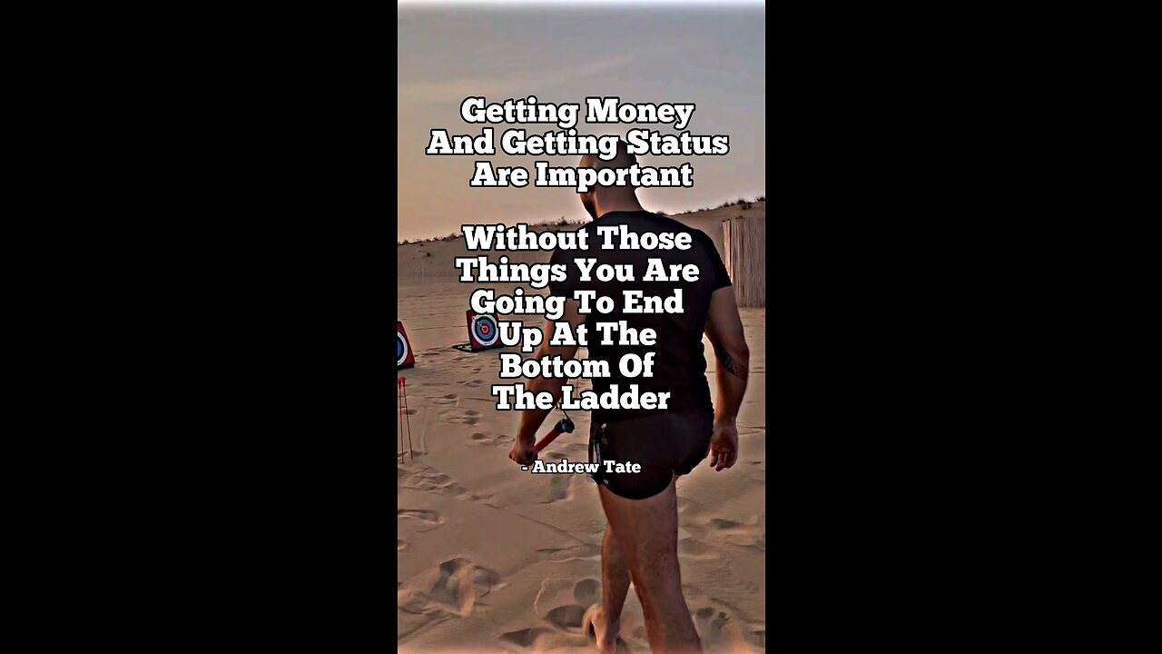 Money + Status = Success