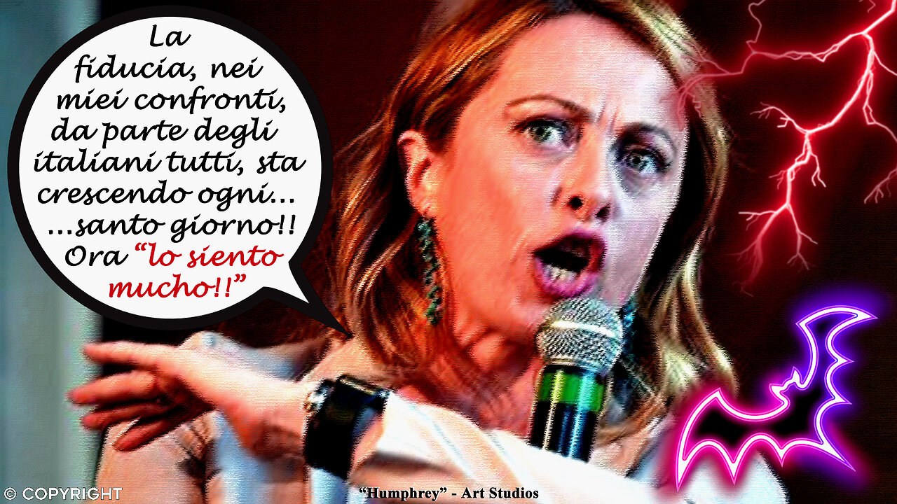 “GIORGIA MELONI, UNA VOLGARE BORGATARA, PASSATA DALLA FALSA OPPOSIZIONE AL GOVERNO... COME SI CAMBIA PER NON MORIRE!!”😂😂😂