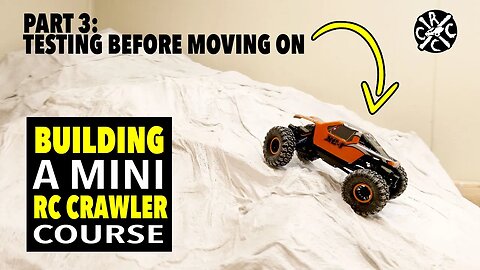 Building a New Indoor Crawler Course Part 3: TESTING