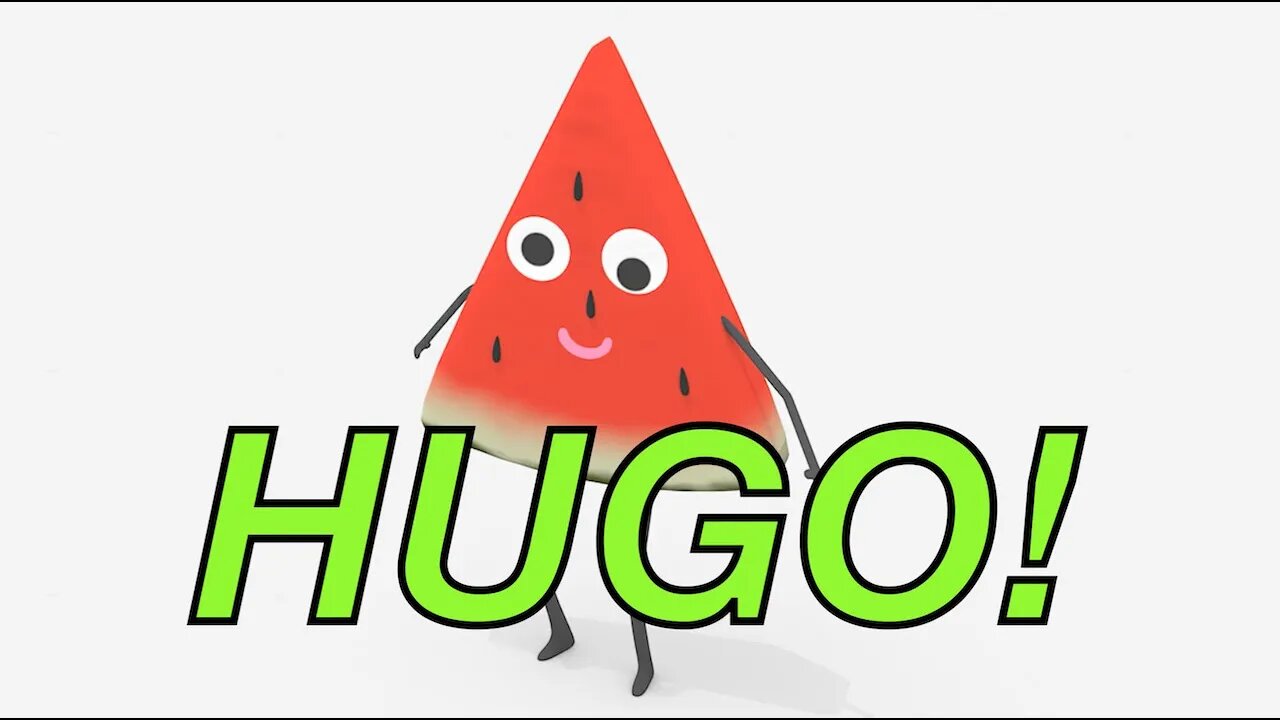 Happy Birthday HUGO! - WATERMELON Birthday Song