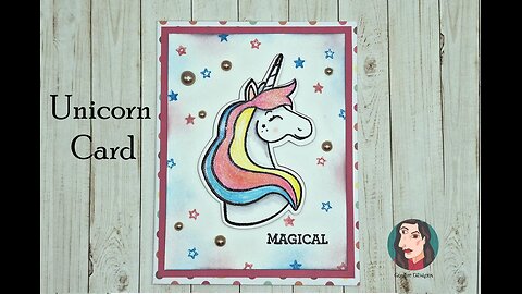 Unicorn Birthday Card
