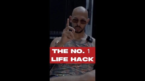 Andrew Tate’s Life Hack To Becoming Successful 🤑 #andrewtate #shorts #success