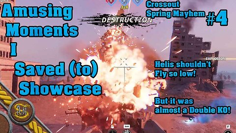 Swabcraft A. M.I.S.S 4, Crossout 4 Spring Mayhem (2023) Drove some Helis to Self Destruct here!