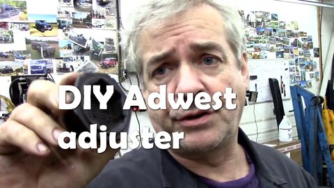 Details of the tool to get the adjuster nut off the Adwest steering box