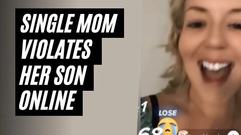 Single Mom Violates Her Son