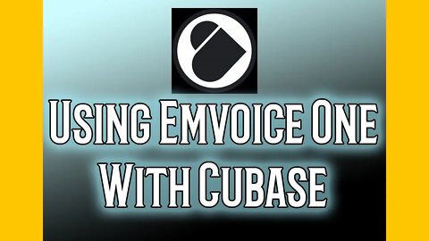 How to use Emvoice One in Cubase Tutorial