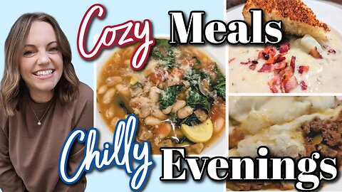 3 WARM & COZY dinners for chilly evenings! Winner Dinners 180