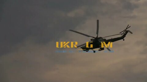Russian Mi-28N "Night hunter" Helicopter Flies To Go & Destroy The Positions of Ukrainian Militants