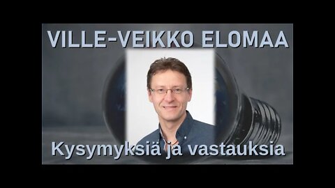 ATOMIstudio: Ville-Veikko Elomaa - Kysymyksiä ja vastauksia 18.5.22 klo 18