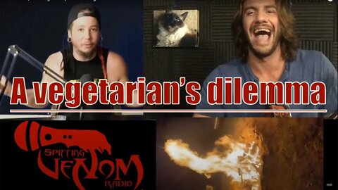 Bullet Bob, Building a fire pit and a Vegetarian's dilemma