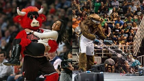 NBA MOST SAVAGE MASCOT MOMENTS😂