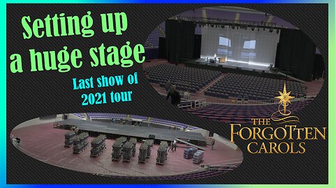 Setting up a big show