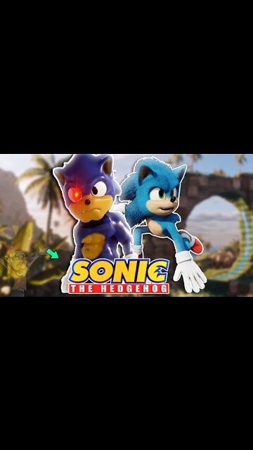 JOGO que ZOAM o FILME do SONIC | SONIC MOVIE #shorts