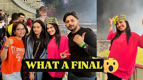 Fiancy K Sath PSL Final ❣️ Dikhny Gai