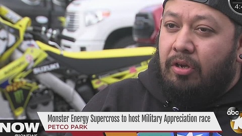 Monster Energy Supercross to host Military Appreciation race